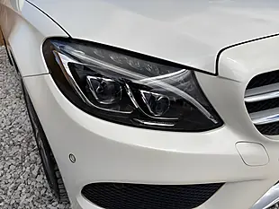 Used 2016 Mercedes-Benz C Class AMG Line (premium) White - Interior and Exterior details 7