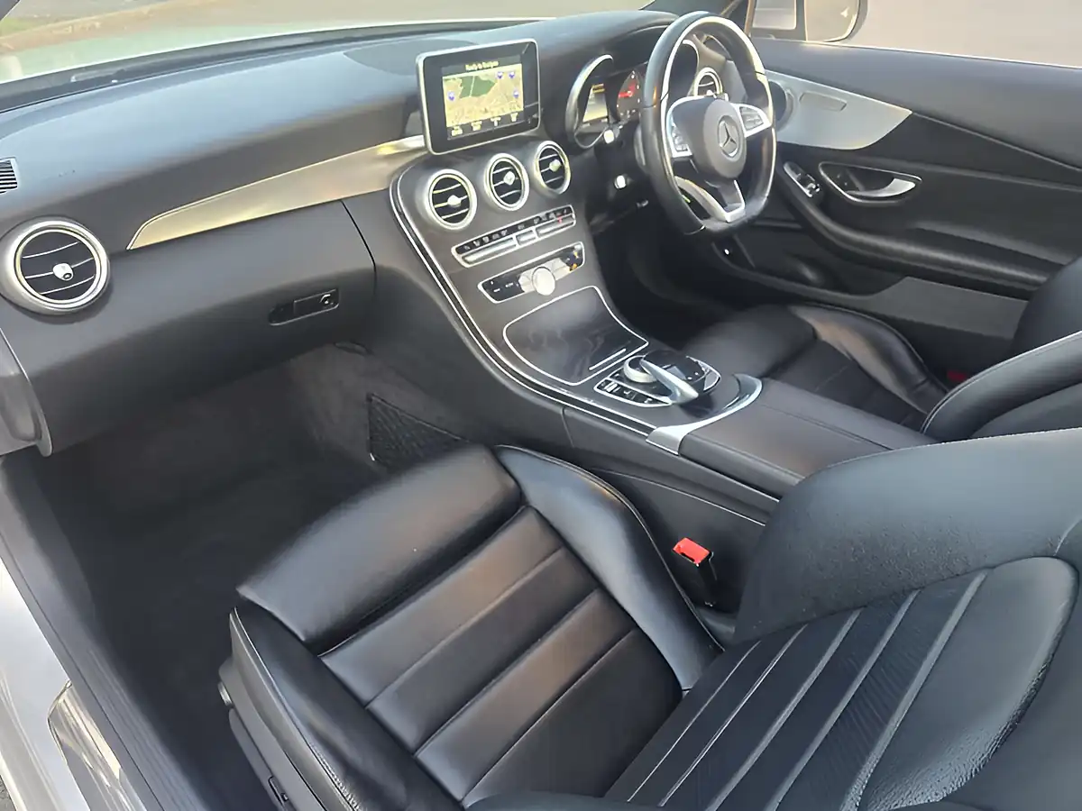 Used 2016 Mercedes-Benz C Class AMG Line Silver - Interior and Exterior details 11