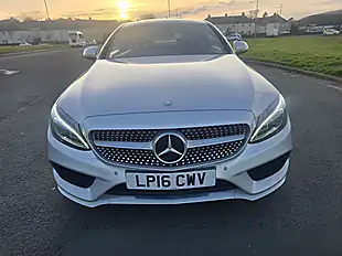 Used 2016 Mercedes-Benz C Class AMG Line Silver - Interior and Exterior details 2