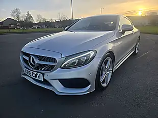 Used 2016 Mercedes-Benz C Class AMG Line Silver - Interior and Exterior details 3