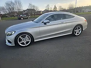 Used 2016 Mercedes-Benz C Class AMG Line Silver - Interior and Exterior details 5