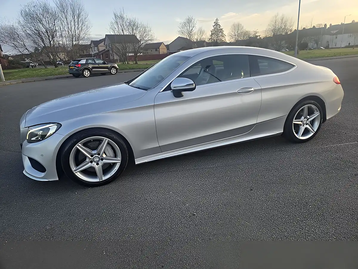 Used 2016 Mercedes-Benz C Class AMG Line Silver - Interior and Exterior details 5