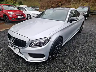 Used 2016 Mercedes-Benz C Class AMG Line Silver - Interior and Exterior details 3
