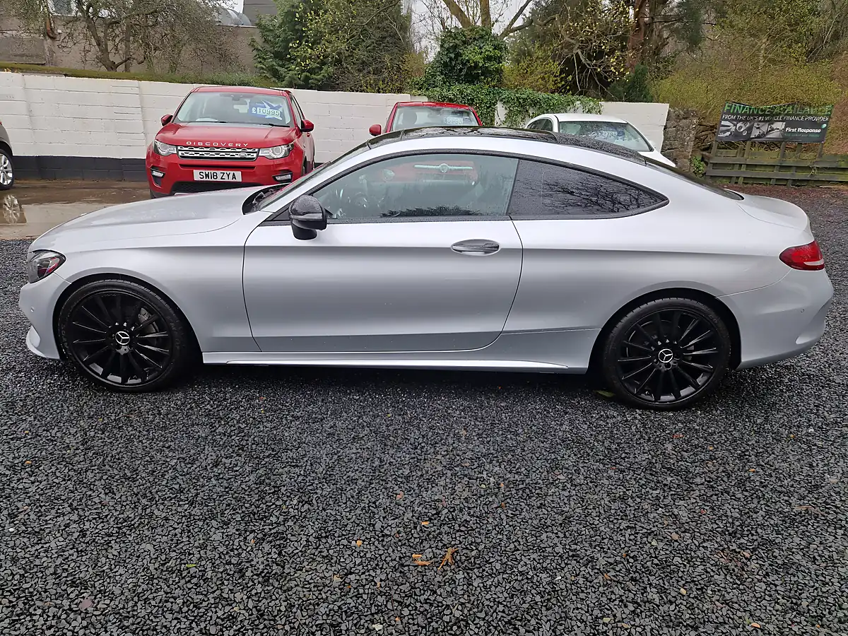 Used 2016 Mercedes-Benz C Class AMG Line Silver - Interior and Exterior details 4