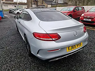 Used 2016 Mercedes-Benz C Class AMG Line Silver - Interior and Exterior details 5