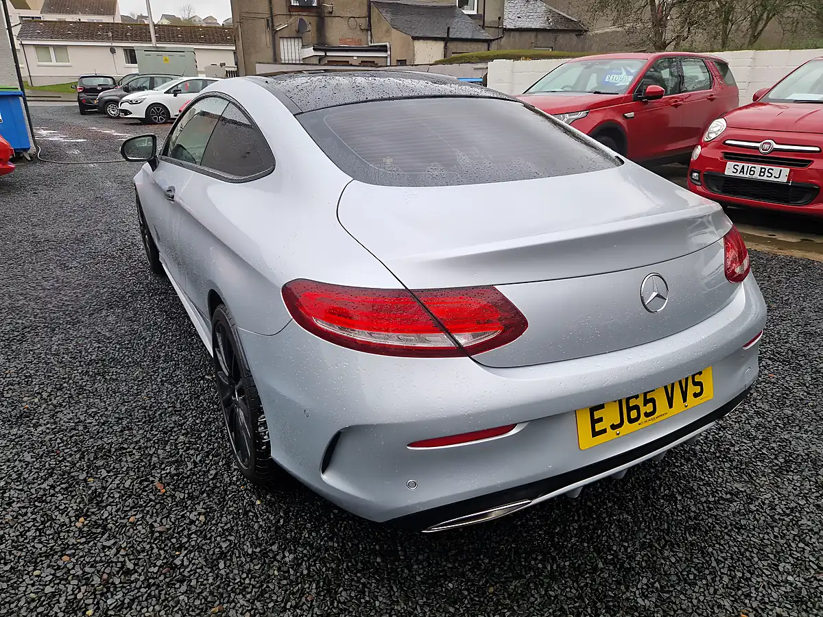 Used 2016 Mercedes-Benz C Class AMG Line Silver - Interior and Exterior details 5