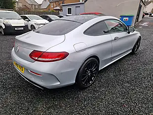 Used 2016 Mercedes-Benz C Class AMG Line Silver - Interior and Exterior details 7