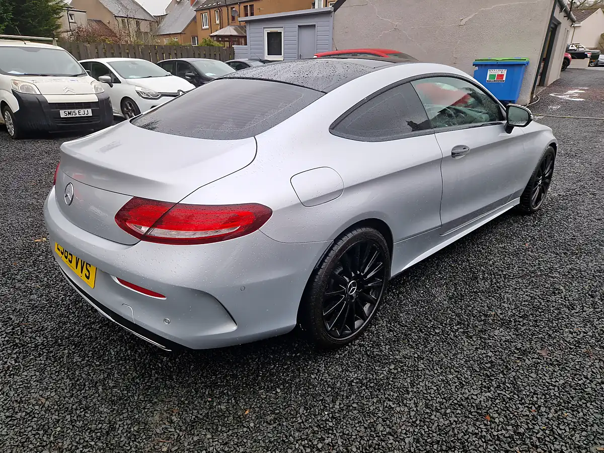 Used 2016 Mercedes-Benz C Class AMG Line Silver - Interior and Exterior details 7