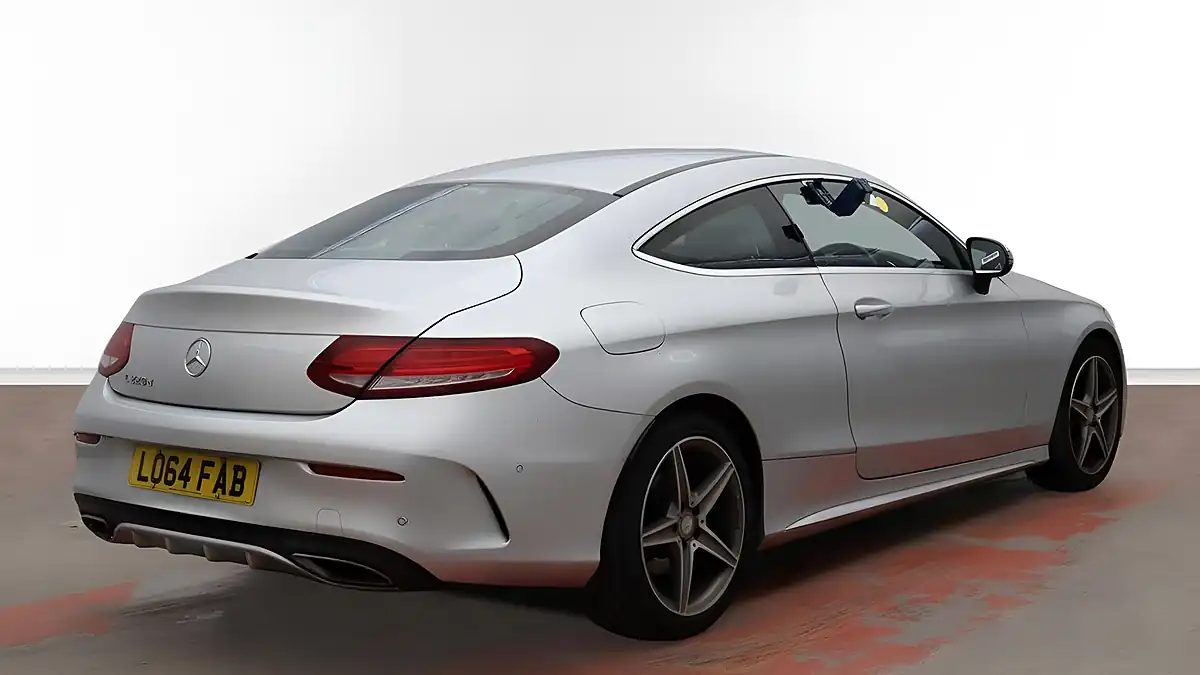 Used 2016 Mercedes-Benz C Class AMG Line Silver - Interior and Exterior details 4