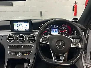 Used 2016 Mercedes-Benz C Class AMG Line Silver - Interior and Exterior details 10