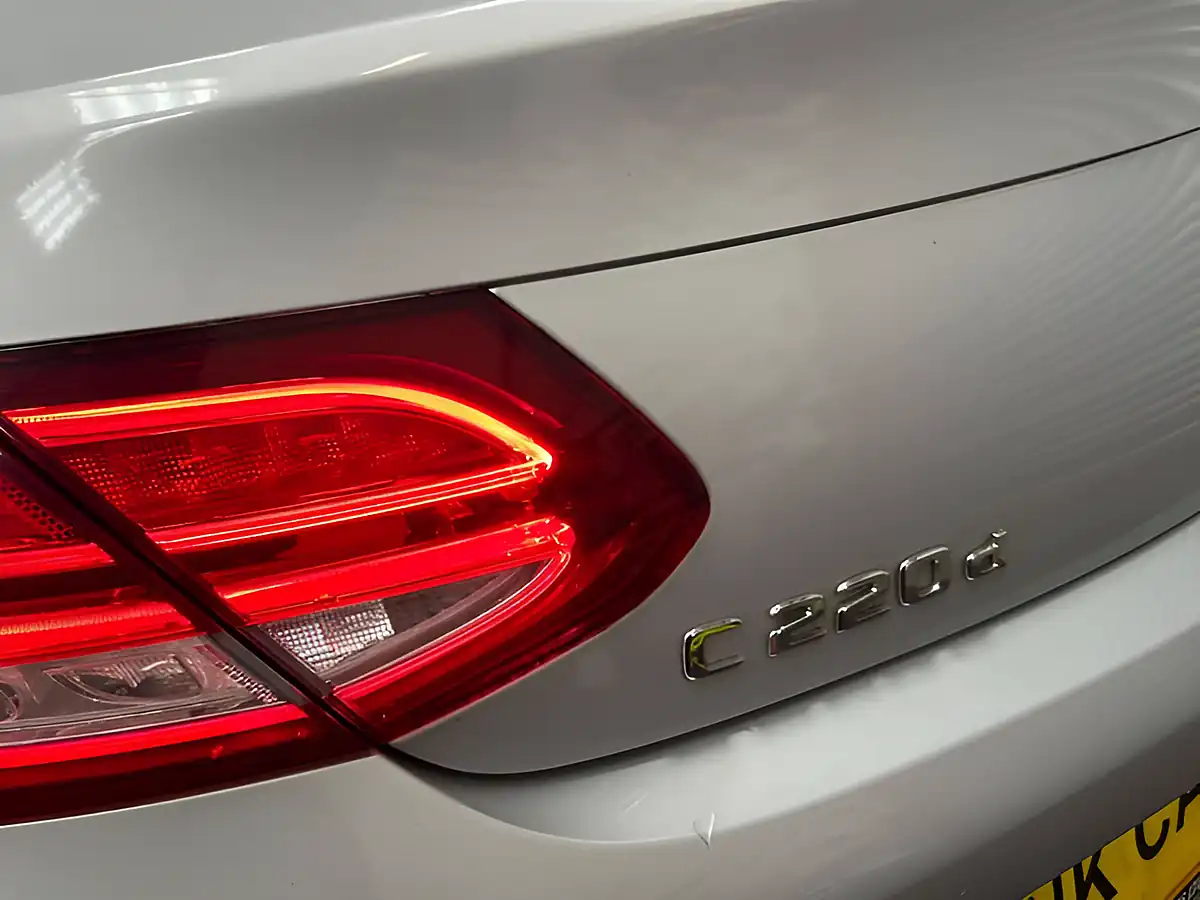 Used 2016 Mercedes-Benz C Class AMG Line Silver - Interior and Exterior details 12