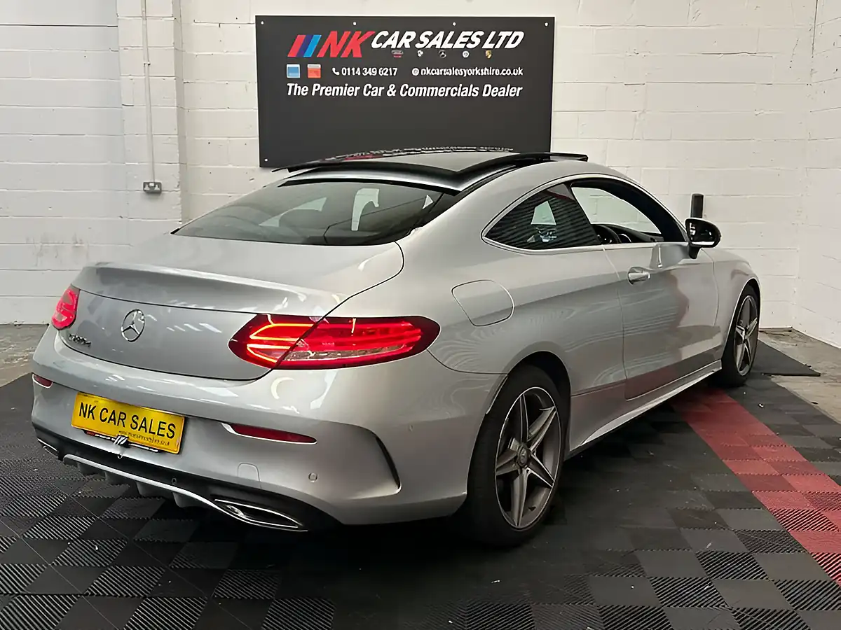 Used 2016 Mercedes-Benz C Class AMG Line Silver - Interior and Exterior details 13