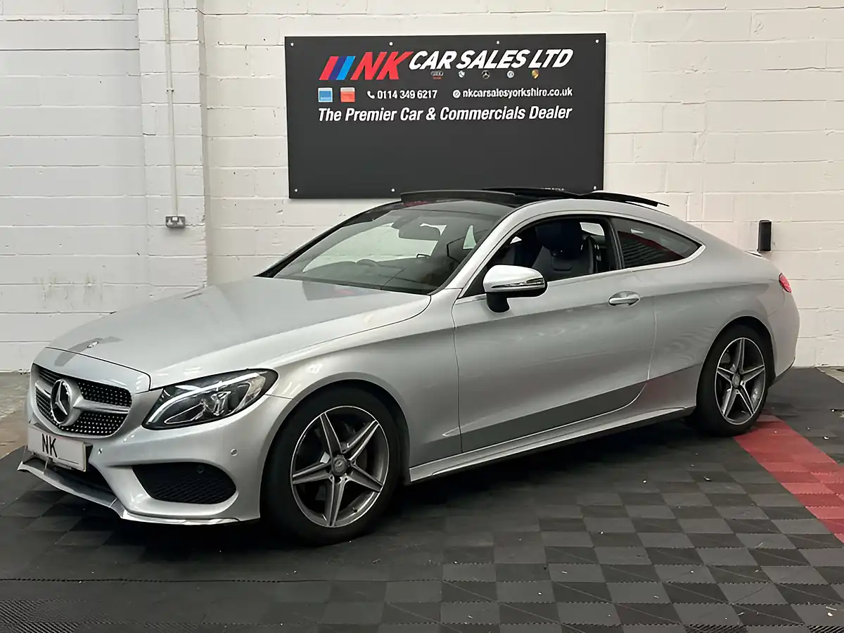 Used 2016 Mercedes-Benz C Class AMG Line Silver - Interior and Exterior details 2