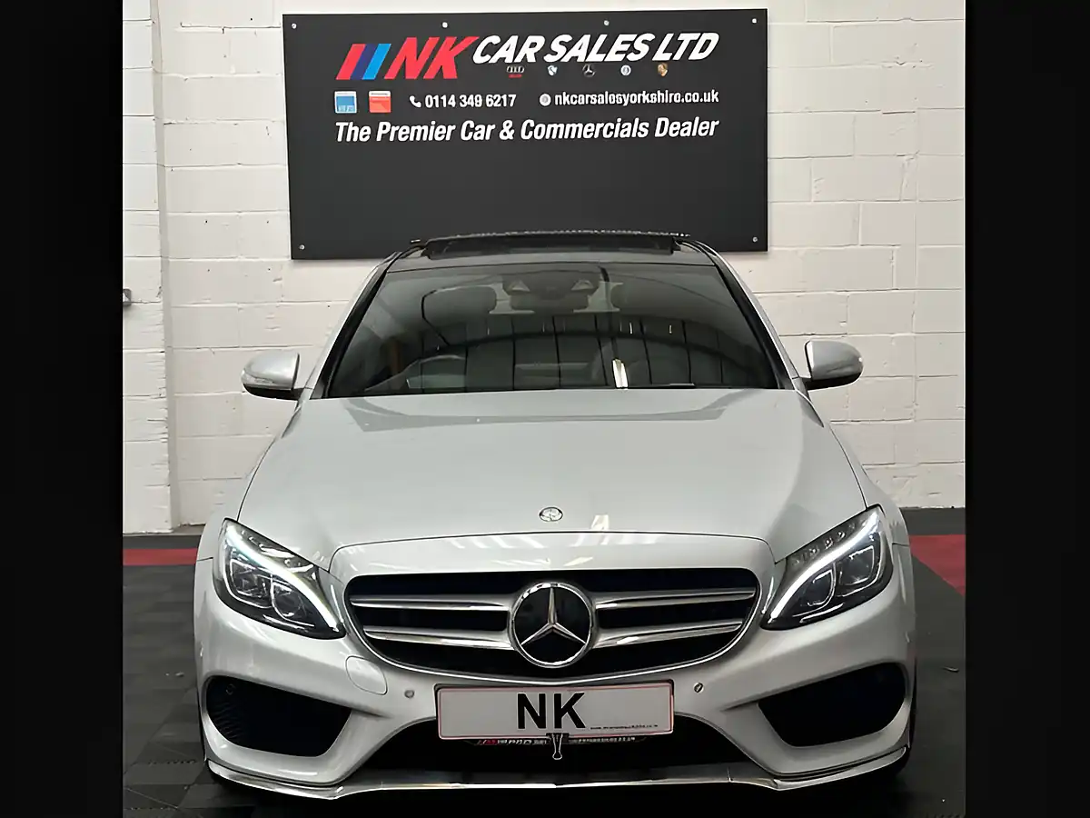 Used 2016 Mercedes-Benz C Class AMG Line Silver - Interior and Exterior details 20