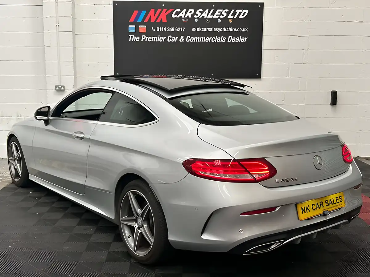 Used 2016 Mercedes-Benz C Class AMG Line Silver - Interior and Exterior details 3