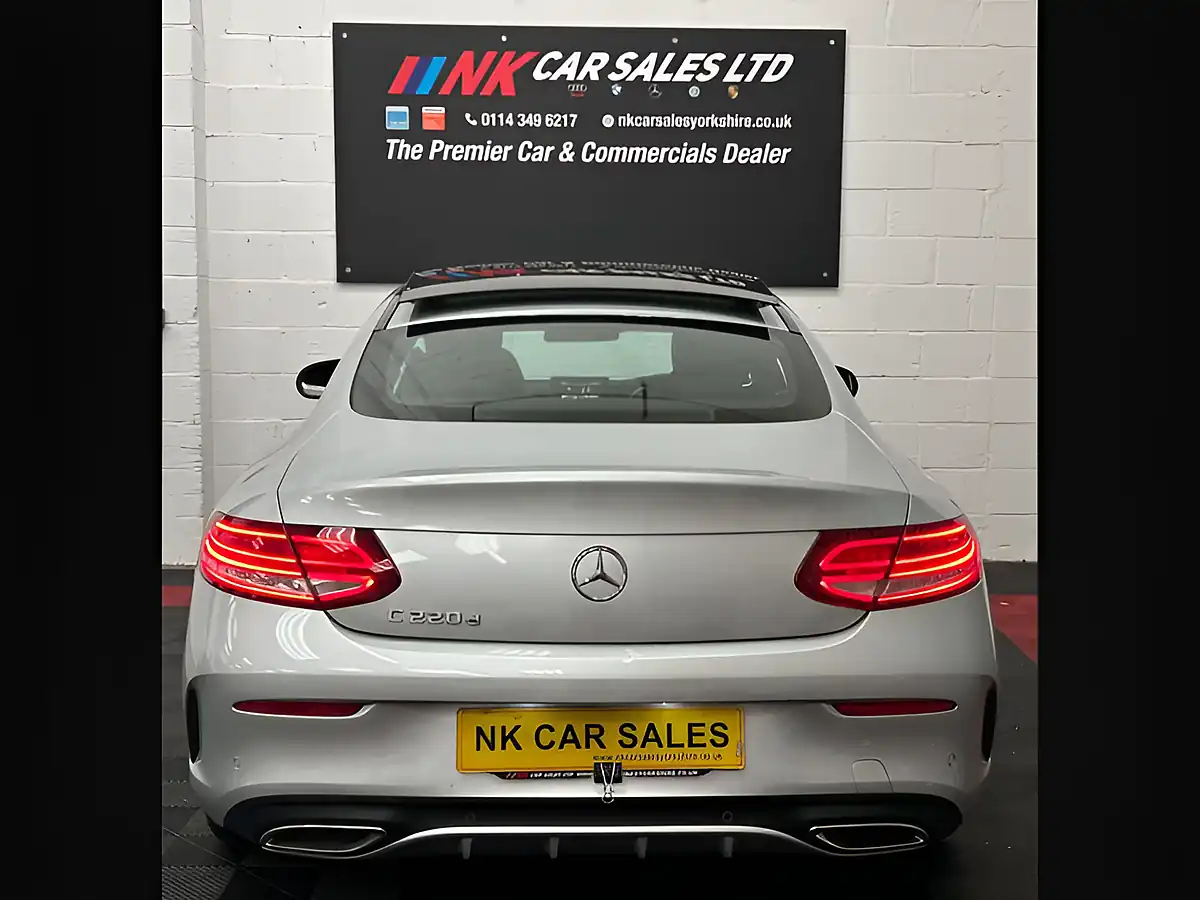 Used 2016 Mercedes-Benz C Class AMG Line Silver - Interior and Exterior details 9