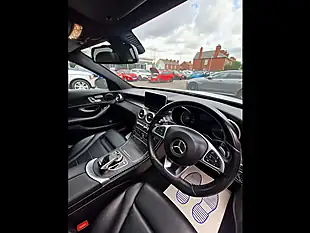 Used 2016 Mercedes-Benz C Class AMG Line White - Interior and Exterior details 14