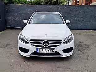 Used 2016 Mercedes-Benz C Class AMG Line White - Interior and Exterior details 4
