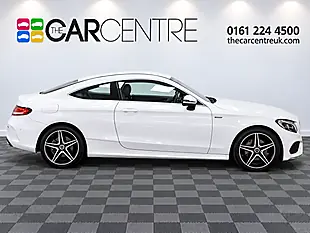 Used 2016 Mercedes-Benz C Class AMG Line White - Interior and Exterior details 3