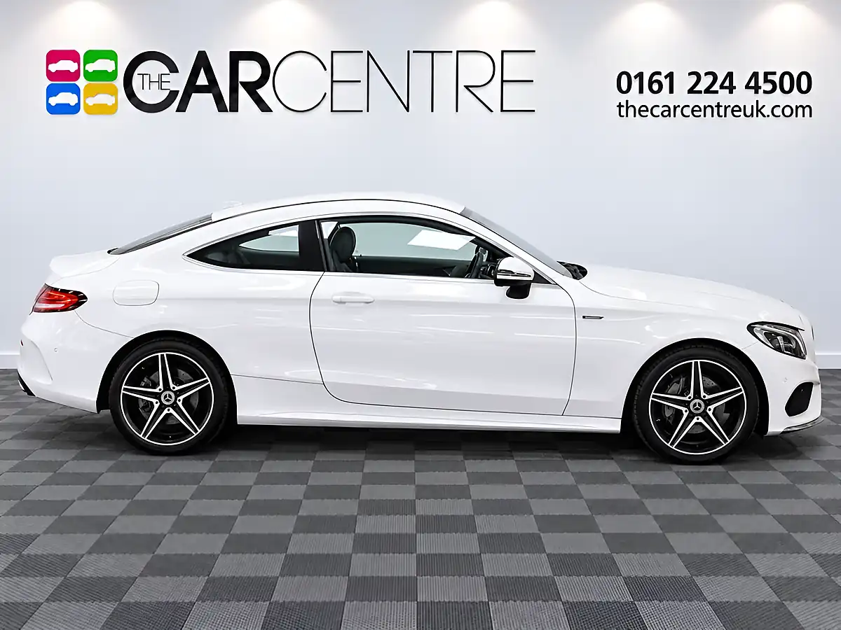 Used 2016 Mercedes-Benz C Class AMG Line White - Interior and Exterior details 3
