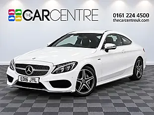 Used 2016 Mercedes-Benz C Class AMG Line White - Interior and Exterior details 4
