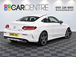 Used 2016 Mercedes-Benz C Class AMG Line White - Interior and Exterior details 5