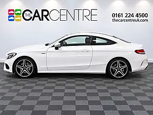 Used 2016 Mercedes-Benz C Class AMG Line White - Interior and Exterior details 6