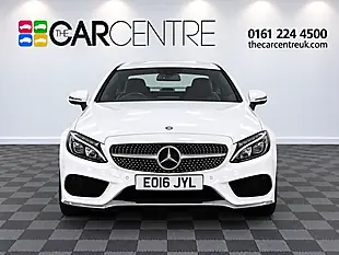Used 2016 Mercedes-Benz C Class AMG Line White - Interior and Exterior details 7