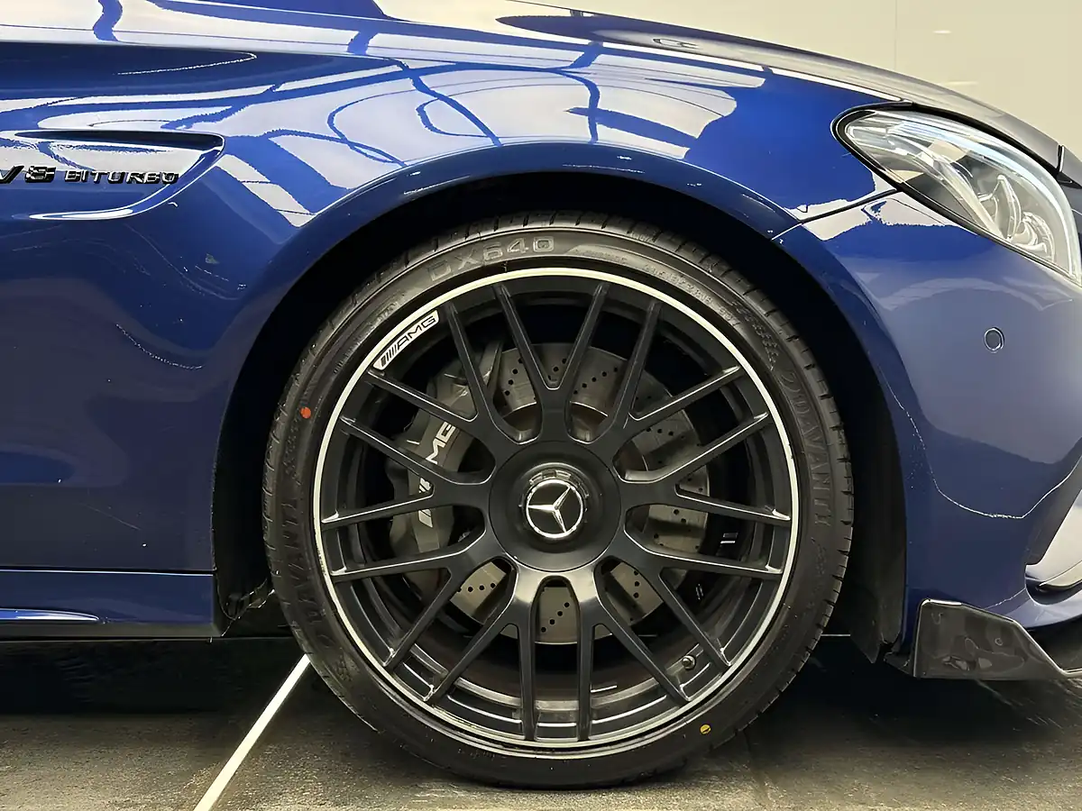 Used 2016 Mercedes-Benz C Class AMG (premium) Blue - Interior and Exterior details 16