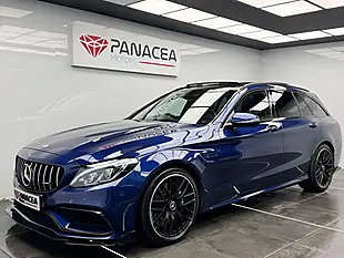 Used 2016 Mercedes-Benz C Class AMG (premium) Blue - Interior and Exterior details 3