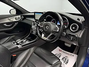 Used 2016 Mercedes-Benz C Class AMG (premium) Blue - Interior and Exterior details 4