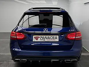 Used 2016 Mercedes-Benz C Class AMG (premium) Blue - Interior and Exterior details 8