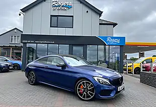 Used 2016 Mercedes-Benz C Class AMG Premium Plus Pan Roof Brilliant Blue - Interior and Exterior details 2