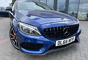 Used 2016 Mercedes-Benz C Class AMG Premium Plus Pan Roof Brilliant Blue - Interior and Exterior details 5