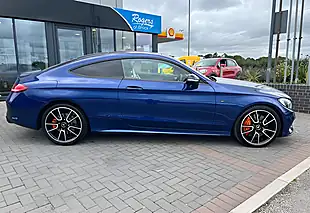 Used 2016 Mercedes-Benz C Class AMG Premium Plus Pan Roof Brilliant Blue - Interior and Exterior details 7