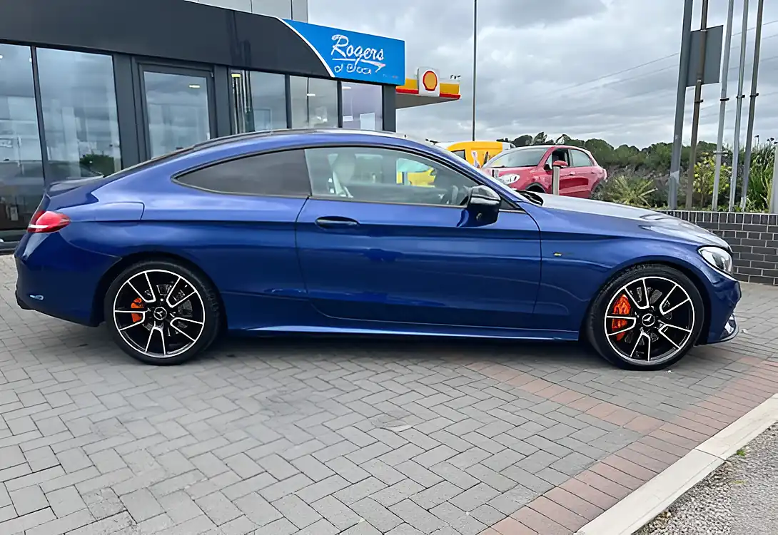 Used 2016 Mercedes-Benz C Class AMG Premium Plus Pan Roof Brilliant Blue - Interior and Exterior details 7