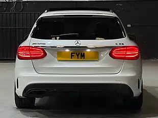 Used 2016 Mercedes-Benz C-Class AMG (premium Plus) White - Interior and Exterior details 17