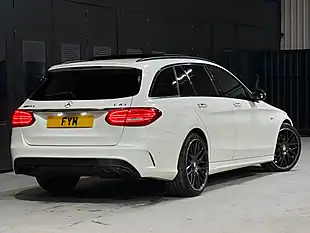 Used 2016 Mercedes-Benz C-Class AMG (premium Plus) White - Interior and Exterior details 19