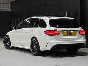 Used 2016 Mercedes-Benz C-Class AMG (premium Plus) White - Interior and Exterior details 5
