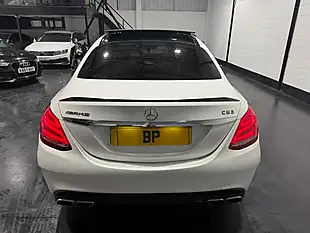 Used 2016 Mercedes-Benz C Class AMG (premium) White - Interior and Exterior details 10