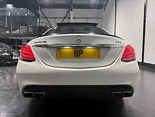 Used 2016 Mercedes-Benz C Class AMG (premium) White - Interior and Exterior details 11