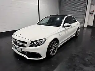 Used 2016 Mercedes-Benz C Class AMG (premium) White - Interior and Exterior details 3