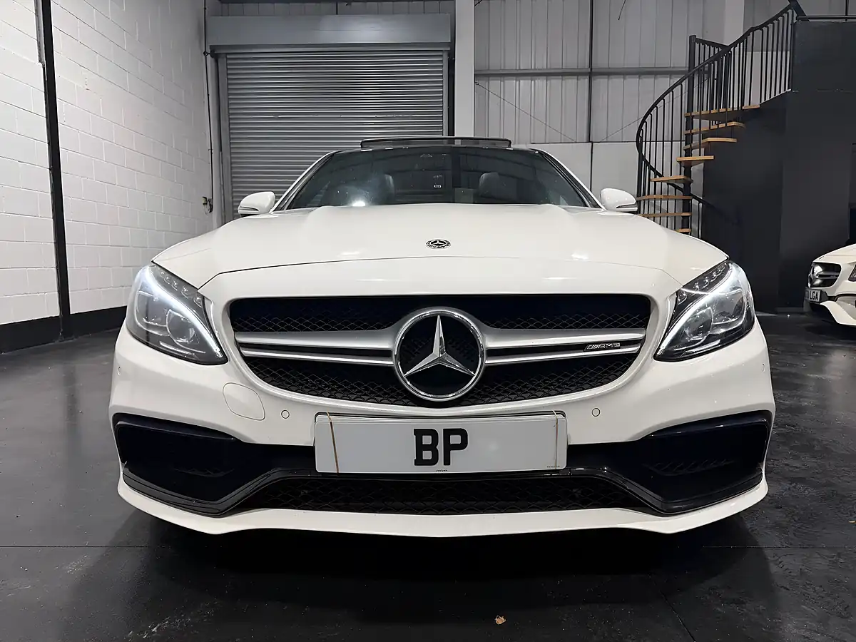 Used 2016 Mercedes-Benz C Class AMG (premium) White - Interior and Exterior details 6