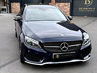 Used 2016 Mercedes-Benz C Class Premium Plus Blue - Interior and Exterior details 11