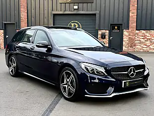 Used 2016 Mercedes-Benz C Class Premium Plus Blue - Interior and Exterior details 2