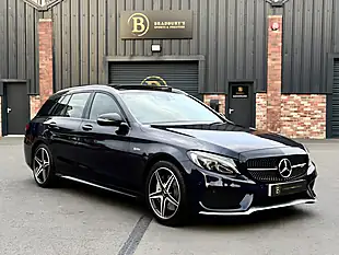 Used 2016 Mercedes-Benz C Class Premium Plus Blue - Interior and Exterior details 5