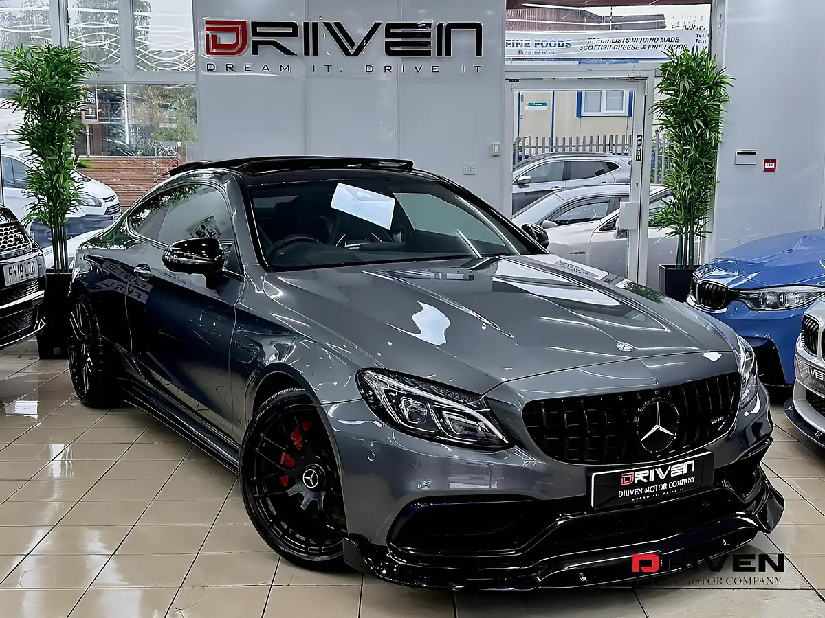 Used 2016 Mercedes-Benz C Class Premium Selenite Grey Metallic - Front View