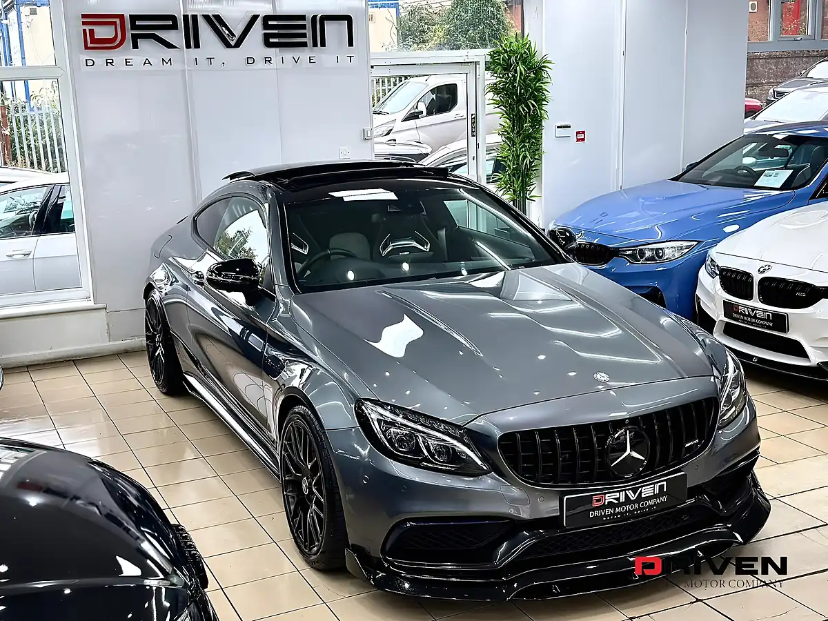 Used 2016 Mercedes-Benz C Class Premium Selenite Grey Metallic - Interior and Exterior details 9
