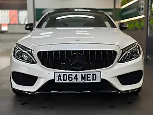 Used 2016 Mercedes-Benz C Class Premium White - Interior and Exterior details 4