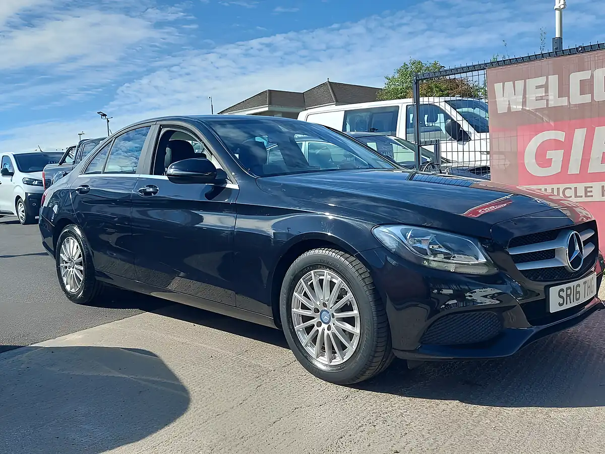 Used 2016 Mercedes-Benz C-Class Se Black - Front View